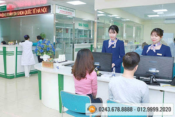 đăng ký khám phòng khám đa khoa quốc tế Hà Nội