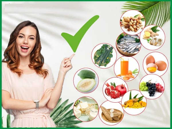 ăn gì tốt khi bị rong kinh