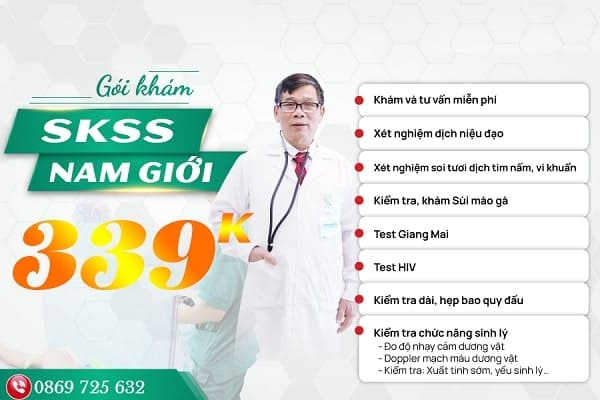 khám sức khỏe sinh sản kiểm tra xét nghiệm hệ tiết niệu
