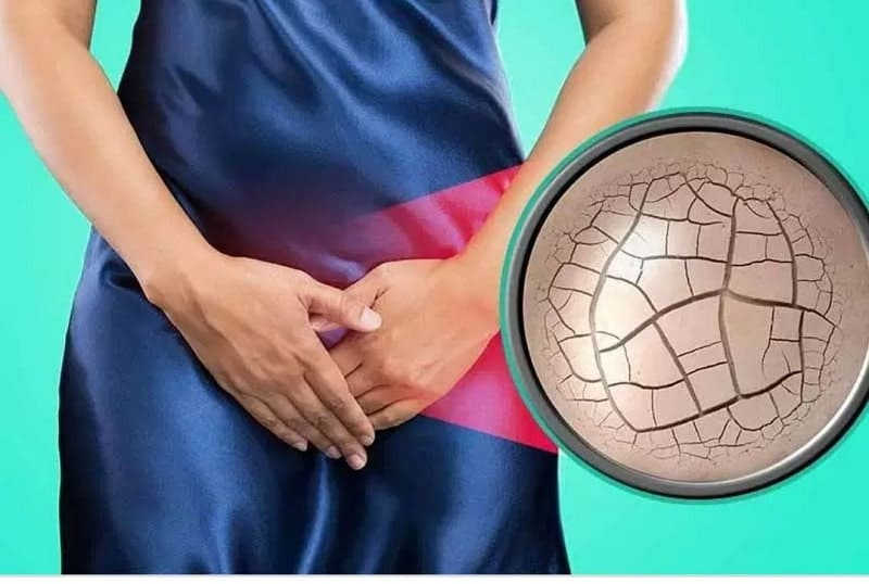 âm đạo sau sinh bị khô