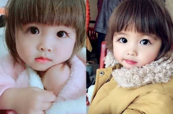 làm sao để đẻ con gái lông mi cong vút