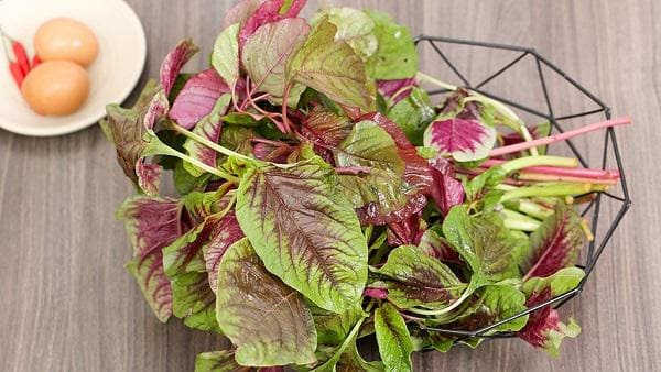 mẹo chữa rong kinh bằng rau dền