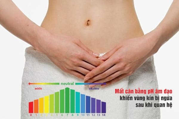 tại sao quan hệ xong lại bị ngứa