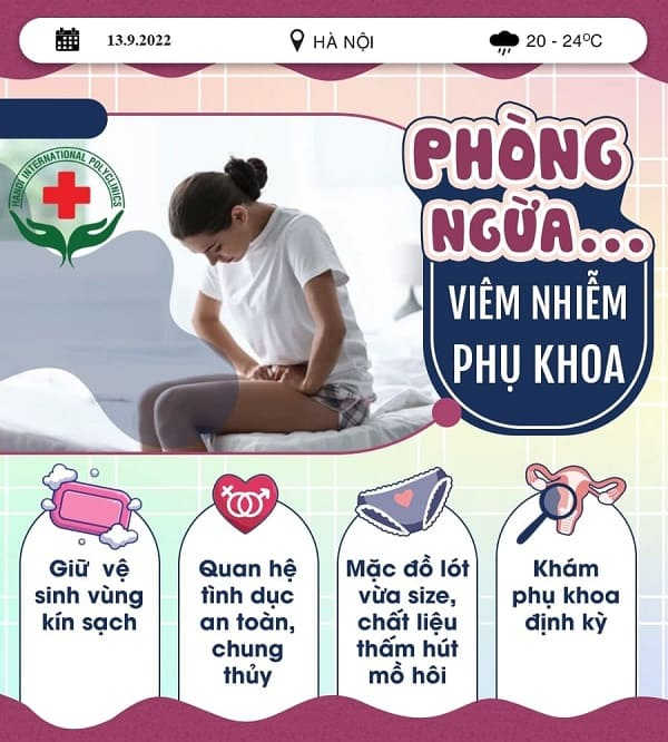 phòng tránh bệnh phụ khoa