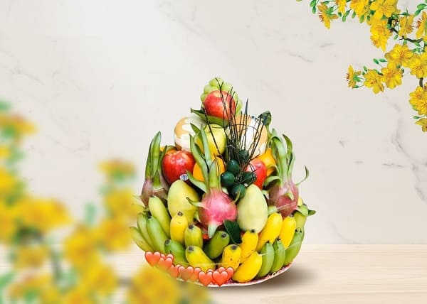 cách bày mâm ngũ quả đẹp nhất 2023