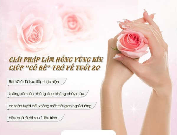 cách làm hồng bím vùng kín đẹp nhất