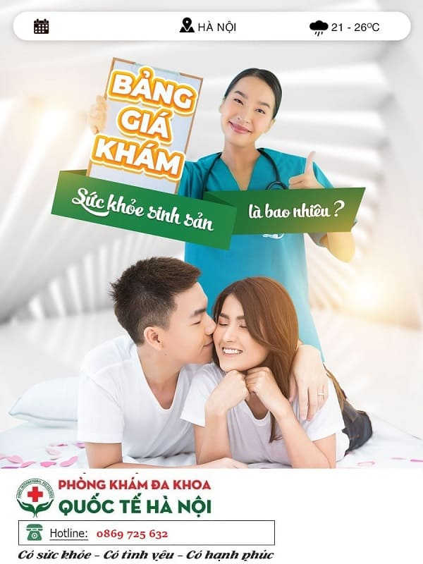 Phòng khám phụ khoa 152 xã đàn 3