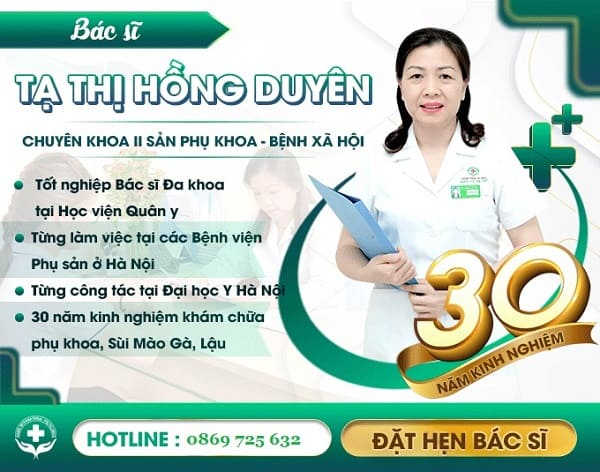 Phòng khám phụ khoa 152 xã đàn